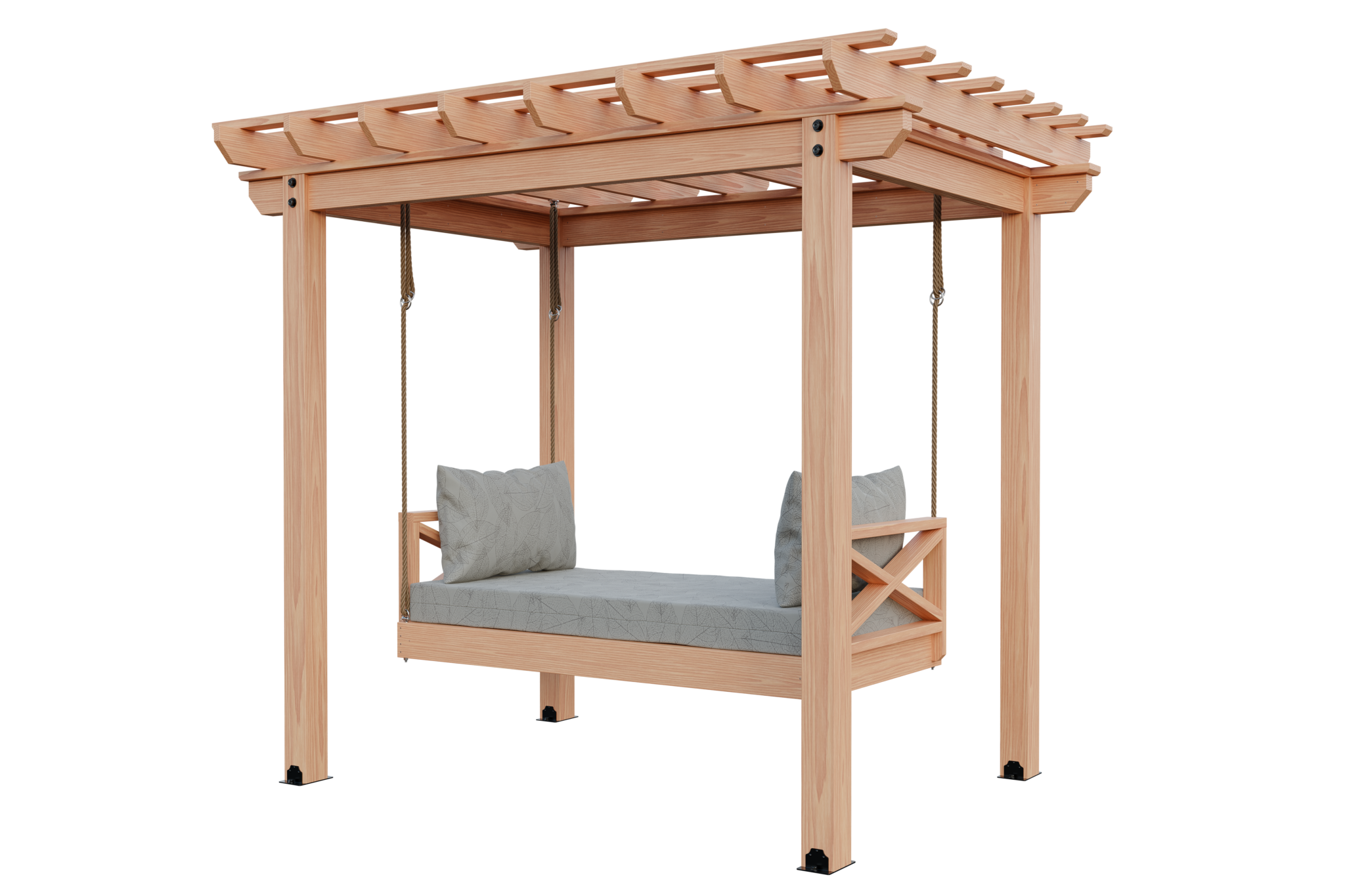 8x10 DIY Cedar Pergola Kit Includes Curbside Delivery YardCraft