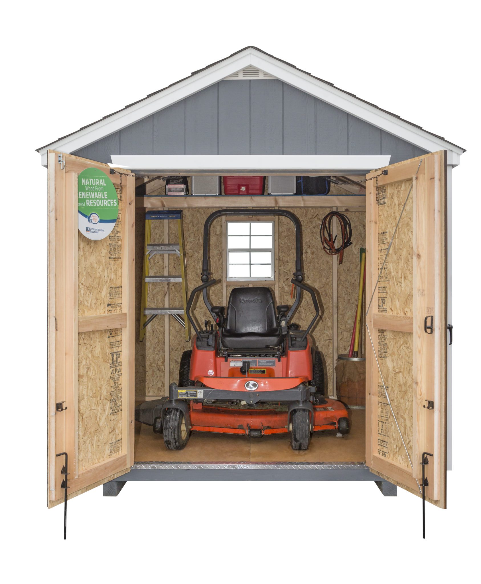 8x8 A-Frame Garden Shed - YardCraft