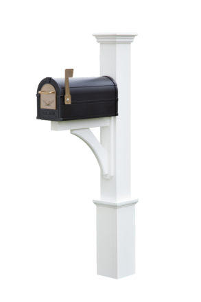 Dover Mailbox Post | YardCraft - Quality, Amish Mailbox Accessories