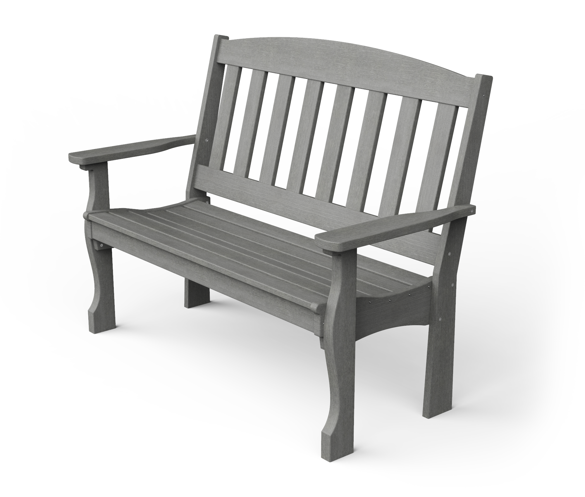 Poly English Garden bench.