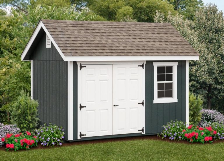 8x12 Fairmont Storage Shed Kit - YardCraft