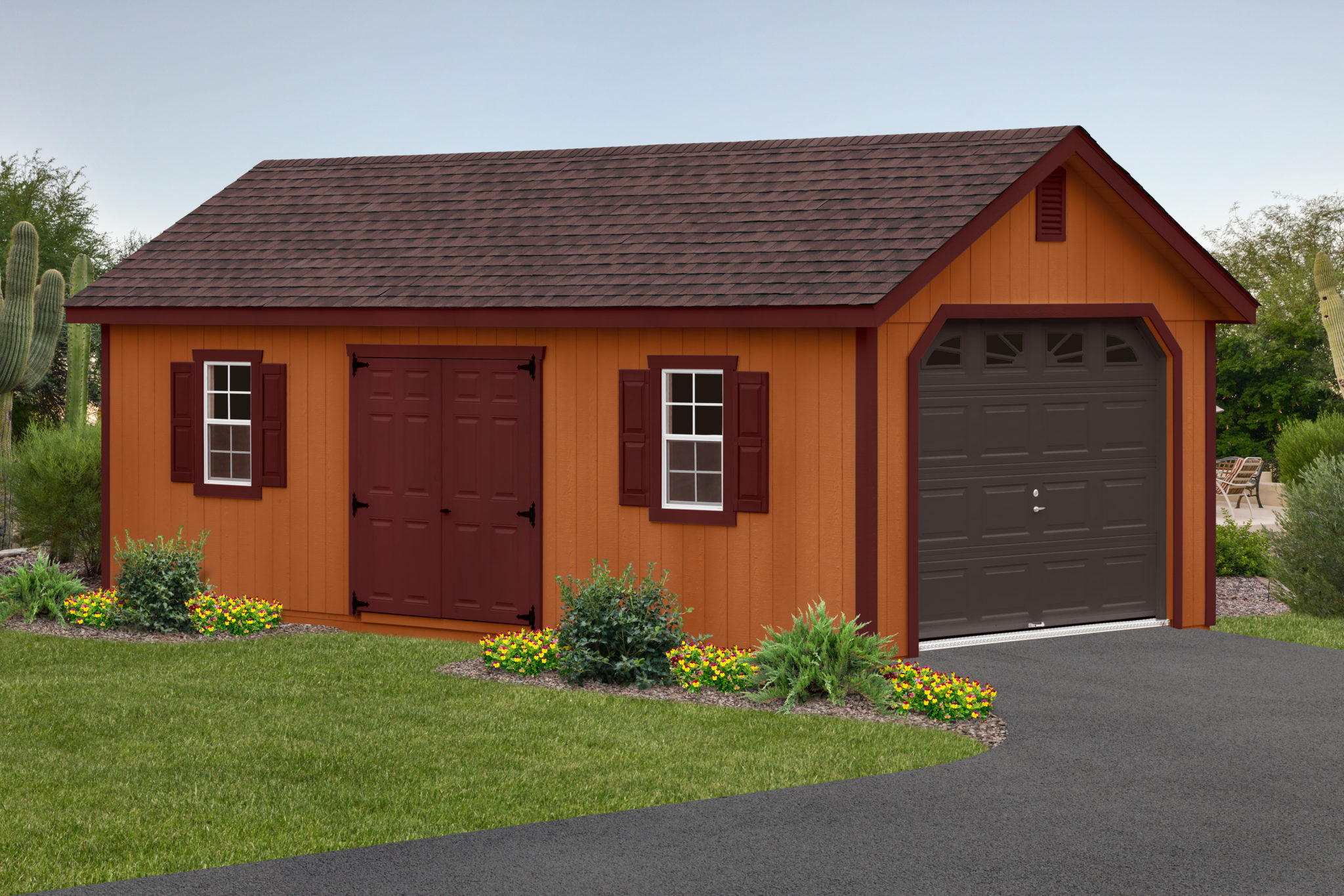 12x26 Fairmont Garage Kit - $8699 $9499 - YardCraft